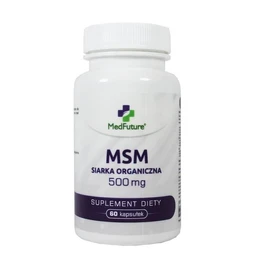 MedFuture MSM Siarka organiczna 500 mg kapsułki 