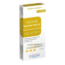 URS 10, test ogólne badanie moczu 