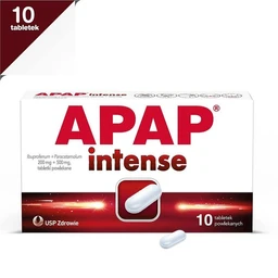 Apap intense 200 mg+500 mg tabletki powlekane 