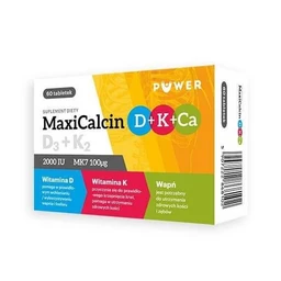 MaxiCalcin D+K+Ca 120 mg+100 µg+50 µg tabletki 