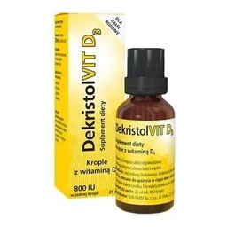 Dekristolvit D3 800 j.m./kroplę krople doustne 