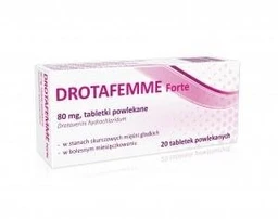 Drotafemme Forte 80 mg tabletki powlekane 