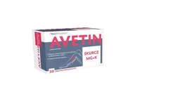 Avetin Skurcz Mg+K 300 mg+60 mg+1,4 mg tabletki 