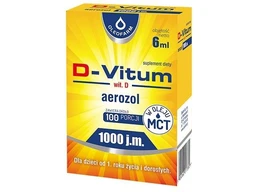 D-Vitum witamina D 1000 j.m. aerozol 