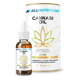 Allnutrition Cannabi Oil CBD 5% , olej z konopi 