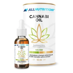 Allnutrition 10% CBD Cannabi Oil , olej z konopi 