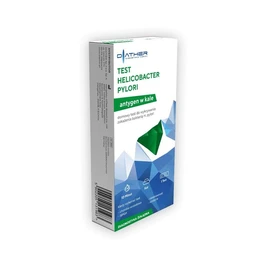 Diather Test Helicobacter Pylor, domowy test do wykrywania zakażenia bakterią H. pylori 