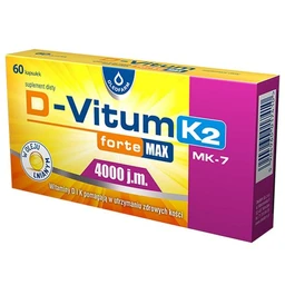 D-Vitum Forte Max 4000 j.m. K2 kapsułki 