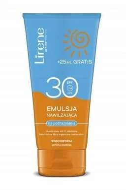 Lirene Sun, emulsja do opalania nawilżający SPF30 