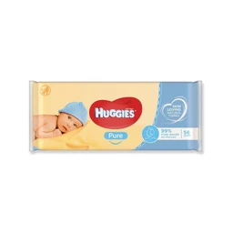 Huggies Pure, chusteczki nawilżane 