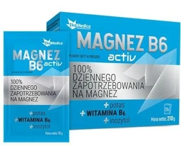 Magnez B6 activ 600 mg+375 mg+5 mg proszek 