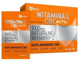 Witamina C CBC activ 1000 mg+22,5 mg/porcję proszek 