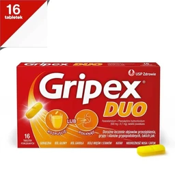 Gripex Duo 500 mg+6,1 mg tabletki powlekane 