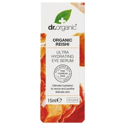 Dr Organic, serum pod oczy z grzybami Reishi 