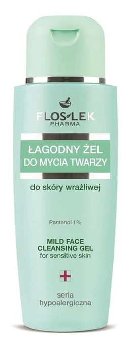 Flos-Lek Łagodny Żel Do Mycia Twarzy, do skóry wrażliwej 