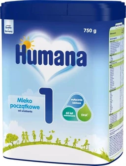 Humana 1, mleko początkowe 