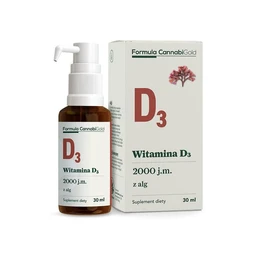 CannabiGold Formula, Witamina D3 z alg 