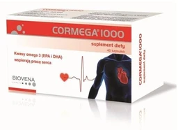 Cormega 1000 1000 mg+5 mg kapsułki 