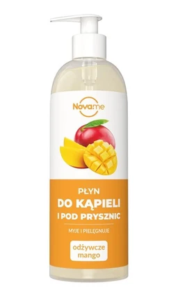 NOVAME, Odżywcze Mango, płyn do kąpieli i pod prysznic 