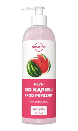 NOVAME, Soczysty Arbuz, płyn do kąpieli i pod prysznic 