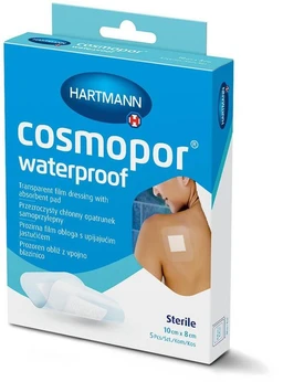 Opatrunek Cosmopor Waterproof, 10cm x 8cm 