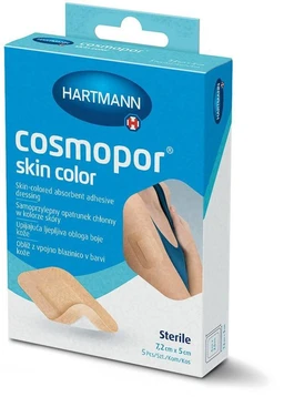 Opatrunek Cosmopor Skin Color, 7,2 cm x 5 cm 