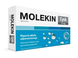 Molekin Cynk 15 mg tabletki powlekane 