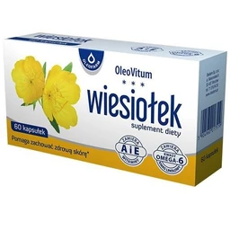 Wiesiołek 500 mg+3 mg+100 µg kapsułki 