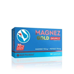 Magnez Gold Skurcz 75 mg+70 mg+1 mg tabletki 