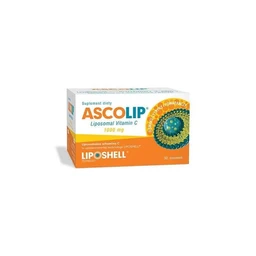 Ascolip Liposomal Vitamin C 1000 mg, smak cytryny i pomarańczy 