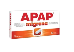 Apap migrena 250 mg+250 mg+65 mg tabletki powlekane 
