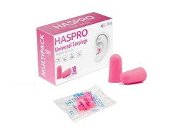 Haspro Multi10, stopery do uszu, kolor różowy 