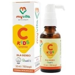 MyVita Witamina C Kids, suplement diety, krople 