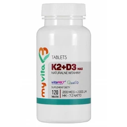 MyVita Witamina K2+D3, suplement diety 