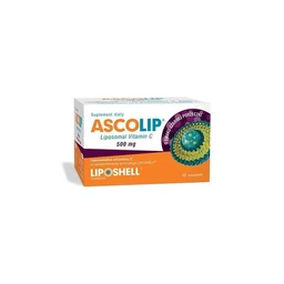 Ascolip Liposomalna witamina C 500 mg żel doustny o smaku czarnej porzeczki 