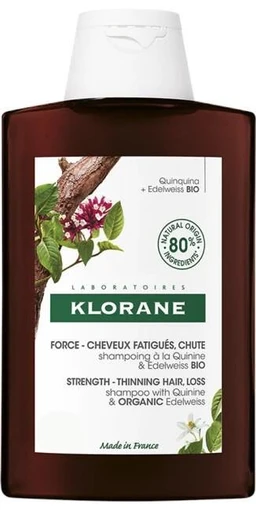 Klorane. szampon z chininą i organiczną szarotką 