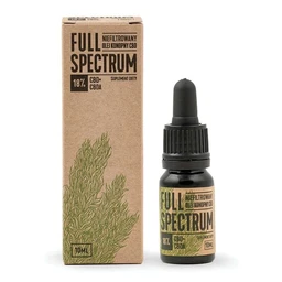 Full Spectrum 18% olej konopny CBD+CBDA 