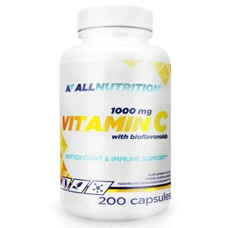 Allnutrition Vitamin C 1000 mg with bioflavonoids 1000 mg+10 mg kapsułki 