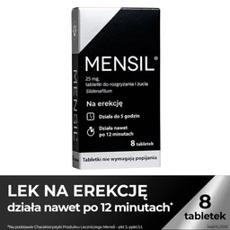 Mensil 25 mg tabletki do rozgryzania i żucia 