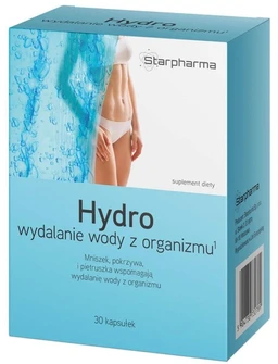 Hydro wydalanie wody z organizmu kapsułki 