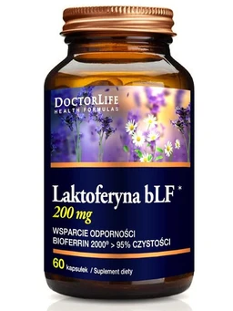 Doctor Life Laktoferyna bLF 200 mg kapsułki 