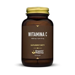 Organic Pharma Witamina C 1000 mg + Cynk 15mg, suplement diety 