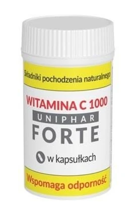 Witamina C 1000 Uniphar Forte kapsułki 