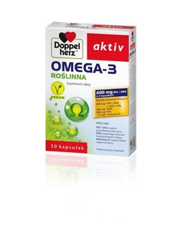 Doppelherz aktiv Omega-3 Roślinna kapsułki 