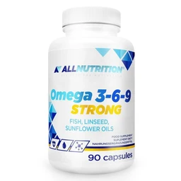 Allnutrition Omega 3-6-9 Strong 400 mg+300 mg+290 mg kapsułki 