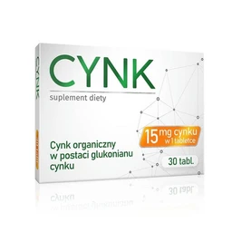 Cynk 15 mg tabletki 