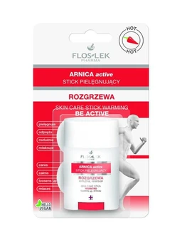 Floslek Arnica Active, stick pielęgnujący, rozgrzanie 