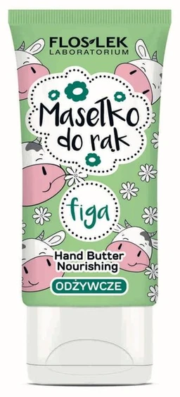 Floslek Hand Care, masełko do rąk odżywcze, figa 