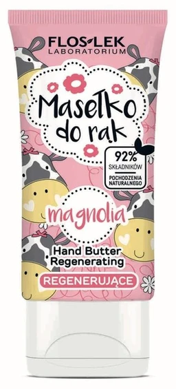 Floslek Hand Care, masełko do rąk regenerujące, magnolia 