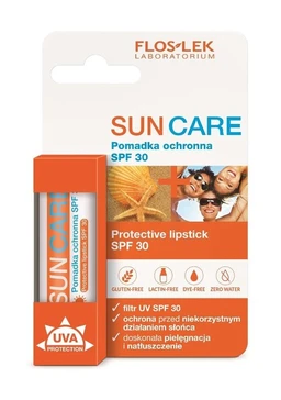 Flos-Lek Sun Care, pomadka ochronna do ust SPF 30+ 